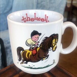 1967/1995 Thelwell spooky pony child’s cup